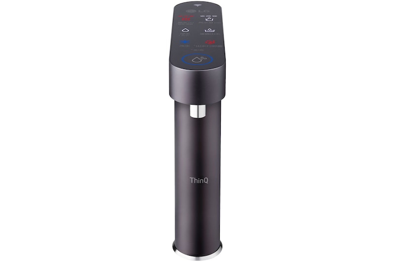 WU525BS - Front view of LG PuriCare™ ATOM-U Water Purifier, Solid Black WU525BS.ABKRLML
